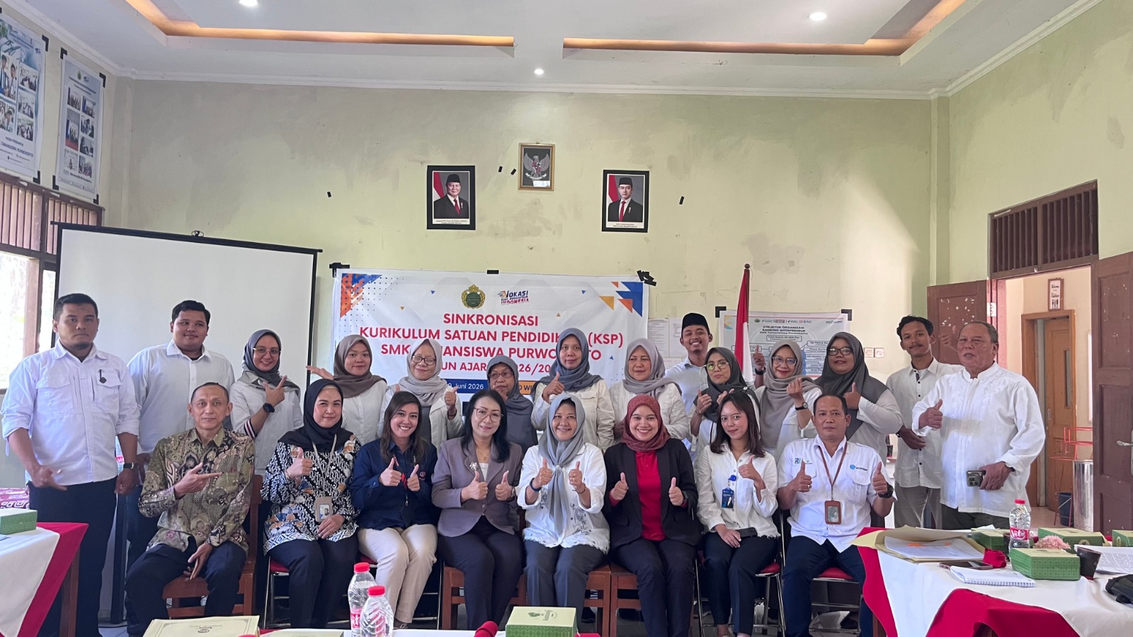 Sinergi Pendidikan dan Industri: SMK Tamansiswa Purwokerto Gelar Workshop Sinkronisasi KSP TP 2026/2027